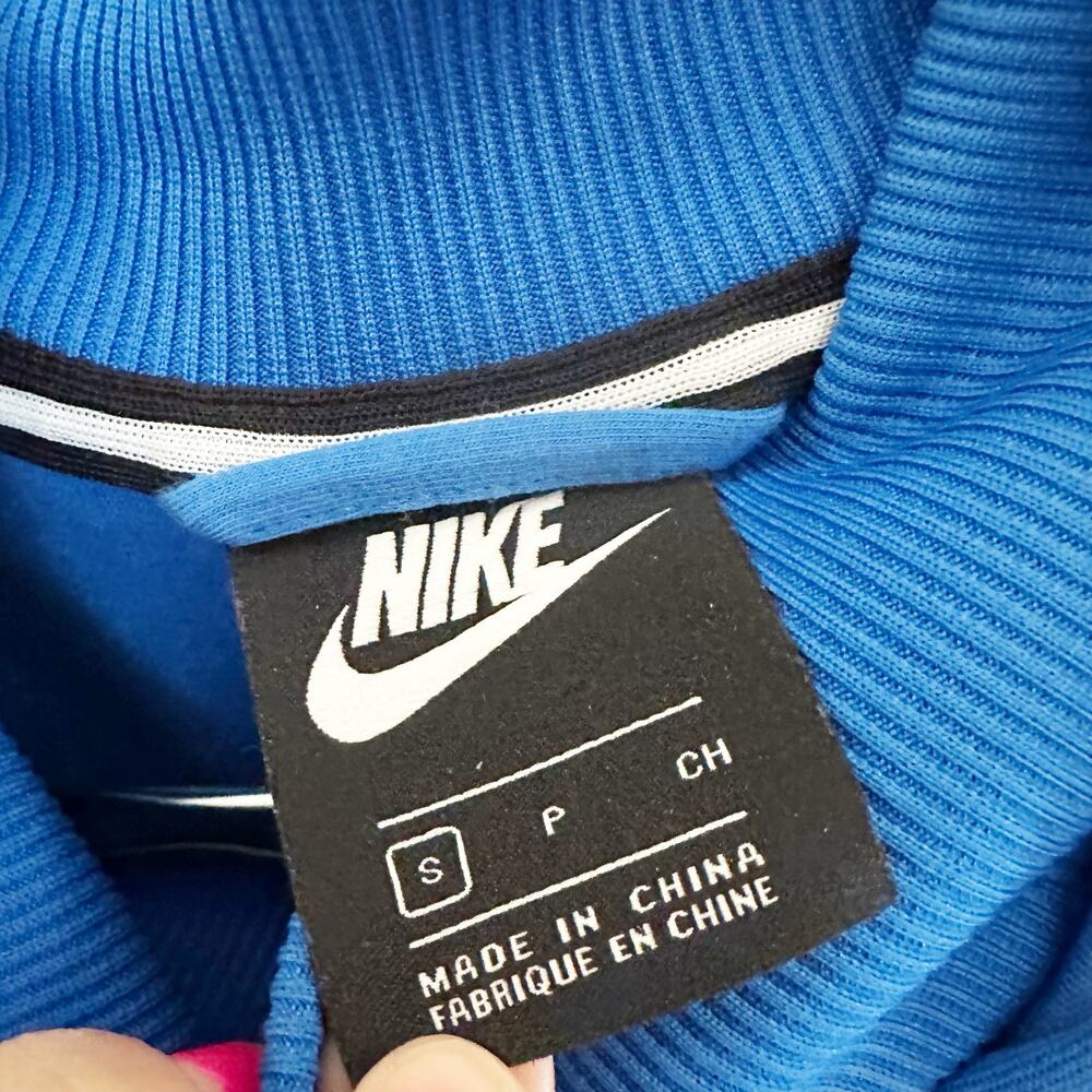 Nike Women's Blue Full Zip Track Sweatshirt - Picture 4 of 8
